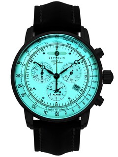Foto 6 | Foto 6 | Reloj Zeppelin 100 Years Chronograph Alarm 8680 Para Hombre - Venta Internacional.