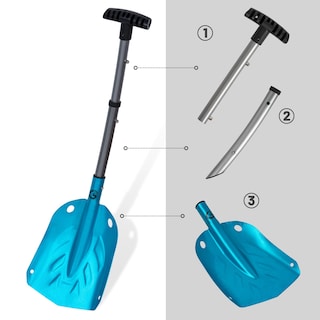 Foto 2 | Foto 2 | Kit De Pala Para Nieve G2 Go2gether Avalance De Aluminio Ligero - Venta Internacional.