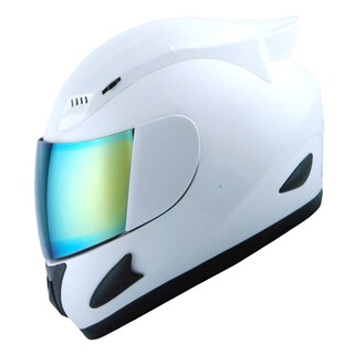 Foto 1 | Foto 1 | Casco De Moto 1storm Mechanic Blanco Brillante Aprobado Por El Dot - Venta Internacional.