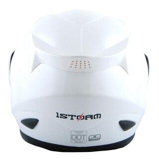 Foto 4 | Foto 4 | Casco De Moto 1storm Mechanic Blanco Brillante Aprobado Por El Dot - Venta Internacional.