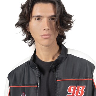 Foto 3 | Foto 3 | Chamarra Quarry Slim Fit Deportivo Parches Racing Para Hombre