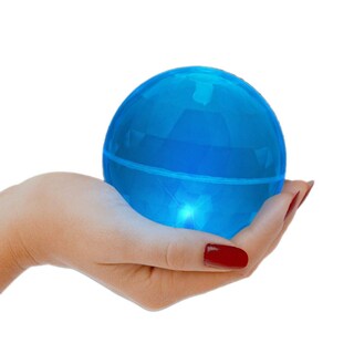 Foto 1 | Foto 1 | Intermitente Led Super Bounce Ball De Plástico Azul De 10 Cm - Venta Internacional.