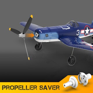Foto 6 | Foto 6 | Avión Rc Rcshobby F4u Corsair De 4 Canales Con Estabilizador Rtf De 6 Ejes - Venta Internacional.