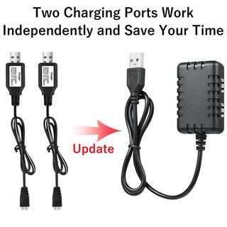 Foto 2 | Foto 2 | Cargador De Batería Tosiicop 7.4v Lipo 1a Para Coche Rc 2s Con Usb - Venta Internacional.
