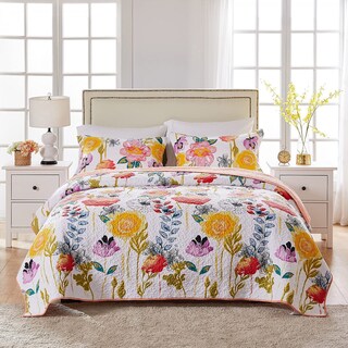 Foto 2 | Foto 2 | Juego De Colchas Greenland Home Watercolor Dream De 3 Piezas King/cal King - Venta Internacional.