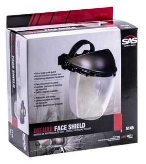 Foto 2 | Foto 2 | Protección Facial Y Ocular Transparente Face Shield Sas Safety 5145 Deluxe - Venta Internacional.