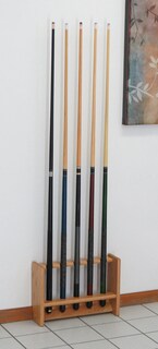 Foto 2 | Foto 2 | Estante Para Tacos De Piscina Madera De Roble Claro Capacidad Para 5 Tacos - Venta Internacional.