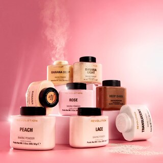 Foto 6 | Foto 6 | Maquillaje En Polvo Revolution Beauty Loose Baking Rose 32 Ml - Venta Internacional.