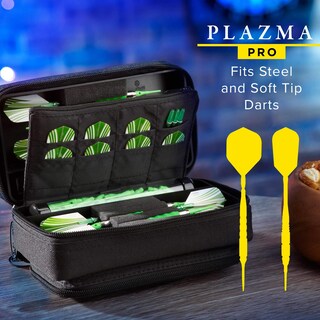 Foto 6 | Foto 6 | Funda Para Dardos Casemaster Plazma Pro Para 6 Dardos Color Negro Con Bolsillo Para Teléfono - Venta Internacional.