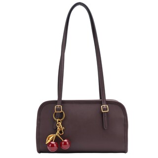 Foto 1 | Foto 1 | Bolso Minkars Swing Bag De Piel Vegana Con Colgante De Cereza - Venta Internacional.