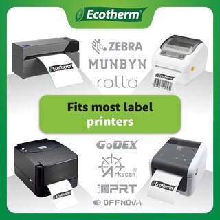Foto 4 | Foto 4 | Etiquetas Térmicas Ecotherm 4x1 15000 6 Rollos Zebra - Venta Internacional.
