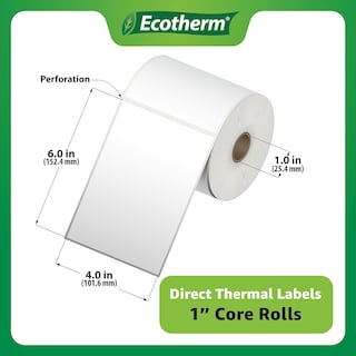 Foto 2 | Foto 2 | Etiquetas Térmicas Ecotherm 4x6 1100 Para Zebra Munbyn - Venta Internacional.