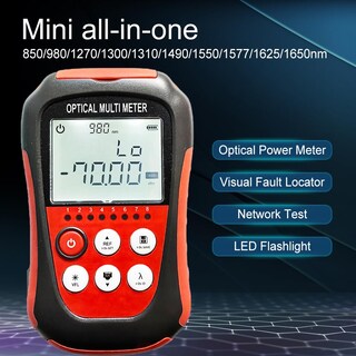 Foto 2 | Foto 2 | Probador De Cables De Fibra Óptica D Yedemc Opm-vfl-4 Medidor De Potencia - Venta Internacional.