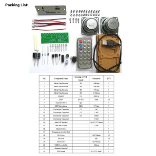 Foto 3 | Foto 3 | Kit De Práctica De Soldadura De Altavoces Bluetooth Huagzimo Con Bluetooth - Venta Internacional.