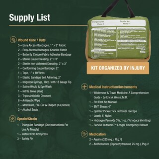 Foto 6 | Foto 6 | Botiquín De Primeros Auxilios Adventure Medical Kits Para Mí Y Mi Perro - Venta Internacional.