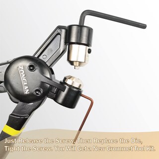 Foto 6 | Foto 6 | Kit De Herramientas Con Ojales Zonglan Perforadora Manual Multiusos - Venta Internacional.