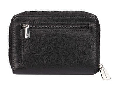 Foto 4 | Foto 4 | Cartera Karla Hanson Wanda De Piel Con Bloqueo Rfid Negra Multicolor - Venta Internacional.