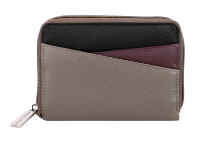 Foto 1 | Foto 1 | Cartera Karla Hanson Wanda De Piel Con Bloqueo Rfid Color Topo - Venta Internacional.
