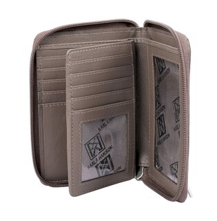 Foto 2 | Foto 2 | Cartera Karla Hanson Wanda De Piel Con Bloqueo Rfid Color Topo - Venta Internacional.