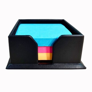 Foto 1 | Foto 1 | Soporte Para Notas Dacasso A1075 De Piel Negra 8 X 8 Cm - Venta Internacional.