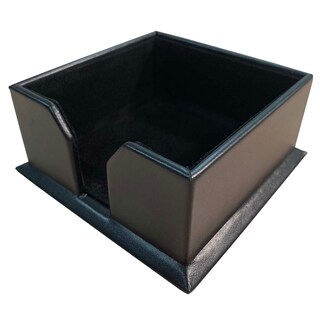 Foto 2 | Foto 2 | Soporte Para Notas Dacasso A1075 De Piel Negra 8 X 8 Cm - Venta Internacional.