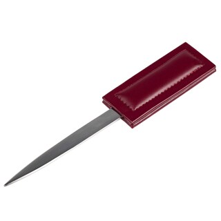 Foto 1 | Foto 1 | Abrecartas Dacasso A5227 De Piel Regenerada Color Burdeos - Venta Internacional.