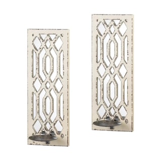 Foto 1 | Foto 1 | Lámpara De Pared Accent Plus Deco Con Espejo Con Vela (juego De 2) - Venta Internacional.