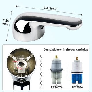 Foto 2 | Foto 2 | Recambio De Mango Buwtiq H79 Para Delta Series 13/14 Y 1300/1400 Cromado - Venta Internacional.