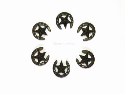 Foto 6 | Foto 6 | Pomos de Armario de Resina en Forma de Herradura Vaquera 5 x 5 x 3 cm 6 Piezas - Venta Internacional