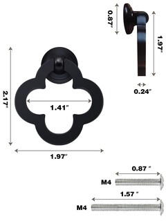 Foto 3 | Foto 3 | Pomos para Cajones 6 Piezas-Venta Internacional