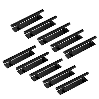 Foto 1 | Foto 1 | Tirador De Armario Dbthtsk Paquete De 10 Unidades Plástico Abs Negro 15 X 2 X 3 Cm - Venta Internacional.