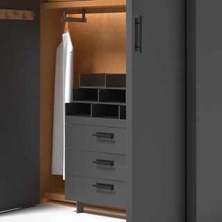 Foto 6 | Foto 6 | Hardware Handle To Handle Push Pull De Plástico Abs  Paquete De 20 Unidades  Color Negro - Venta Internacional.
