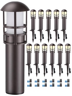 Foto 1 | Foto 1 | Lámparas Solares Led de 12 Piezas-Venta Internacional