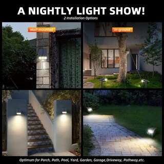 Foto 3 | Foto 3 | Lámparas Solares Led de 8 Piezas-Venta Internacional