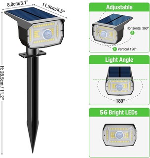 Foto 6 | Foto 6 | Lámparas Solares de 10 Piezas-Venta Internacional