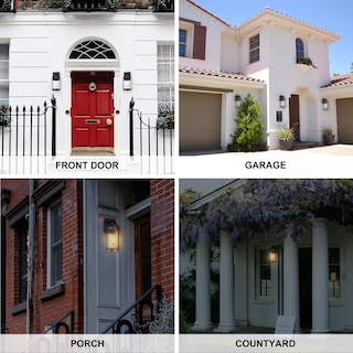 Foto 7 | Foto 7 | Lámpara De Pared Para Exteriores Lonedruid Con Sensor Del Anochecer Al Amanecer Paquete De 2 - Venta Internacional.