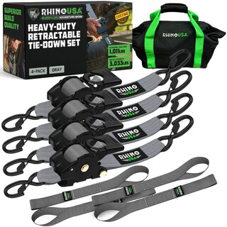 Foto 1 | Foto 1 | Correas De Carga Con Trinquete Rhino Usa Paquete De 4 5 Cm X 3 M 3033 Libras - Venta Internacional.