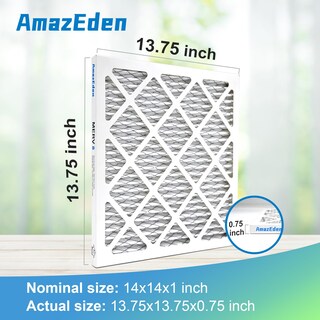 Foto 5 | Foto 5 | Filtro De Aire Amazeden 35 X 35 X 2 Cm Merv 8 Paquete De 2 Plisado - Venta Internacional.