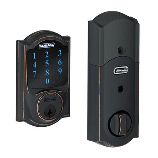 Foto 1 | Foto 1 | Alarma Lock Schlage Connect Camelot Con Pantalla Táctil Color Bronce - Venta Internacional.