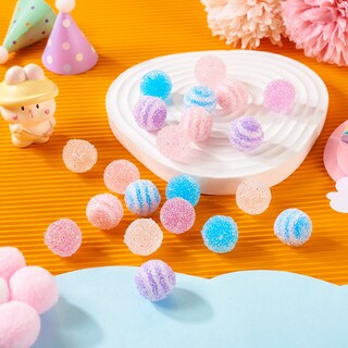 Foto 2 | Foto 2 | Perlas De Caramelo Gomosas Acrílicas Fashewelry De 16 Mm Para Hacer Joyas - Venta Internacional.