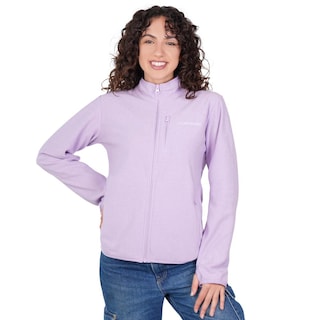 Foto 2 | Foto 2 | Chamarra Fleece Para Mujer Con Abertura En Puños Greenlander Lila
