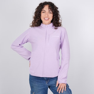 Foto 3 | Foto 3 | Chamarra Fleece Para Mujer Con Abertura En Puños Greenlander Lila