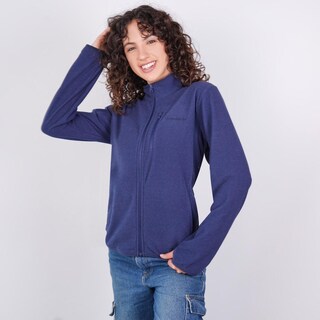 Foto 5 | Foto 5 | Chamarra Fleece Para Mujer Con Abertura En Puños Greenlander Azul Marino