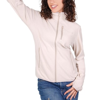 Foto 1 | Foto 1 | Chamarra Fleece Para Mujer Con Abertura En Puños Greenlander Beige