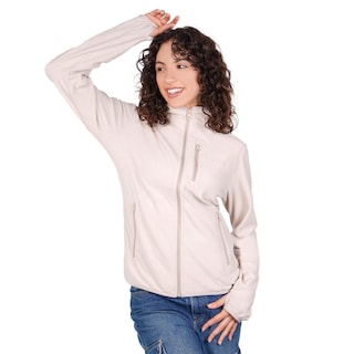 Foto 2 | Foto 2 | Chamarra Fleece Para Mujer Con Abertura En Puños Greenlander Beige