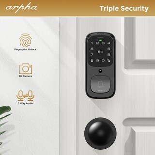 Foto 6 | Foto 6 | Cerradura Inteligente De Puerta Arpha Al501 5 En 1 Con Huella Digital Wifi E Ip65 - Venta Internacional.