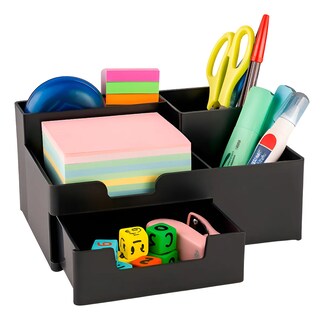 Foto 1 | Foto 1 | Organizador De Escritorio Multifunción Con Cajón De Plástico