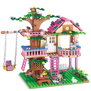 Foto 1 | Foto 1 | Juguete De Construcción Hsanhe Tree House 504 Piezas Con Lego Friends - Venta Internacional.