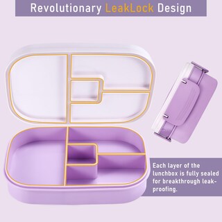 Foto 5 | Foto 5 | Lonchera Bento Box Sunhanny Para Adultos 1900 Ml 3 Capas Con Utensilios - Venta Internacional.