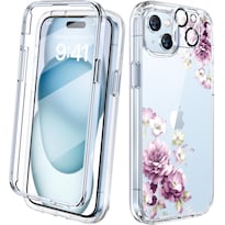 Funda Para Teléfono Diaclara Diseñada Para Iphone 15 Plus  Transparente - Venta Internacional.